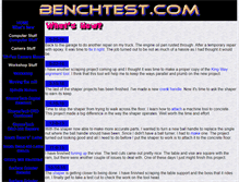 Tablet Screenshot of benchtest.com